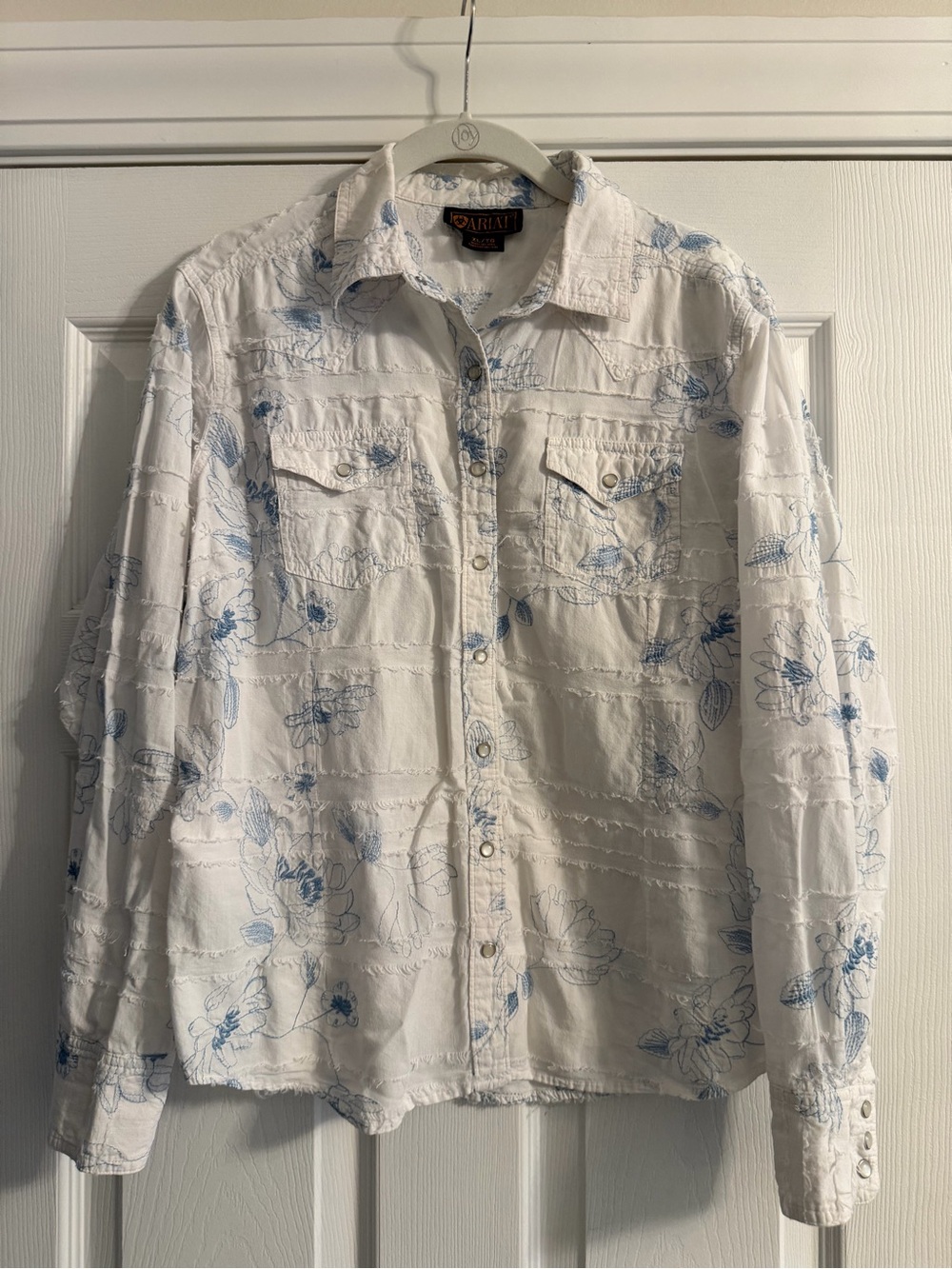 Ariat Floral Pearl Snap Shirt